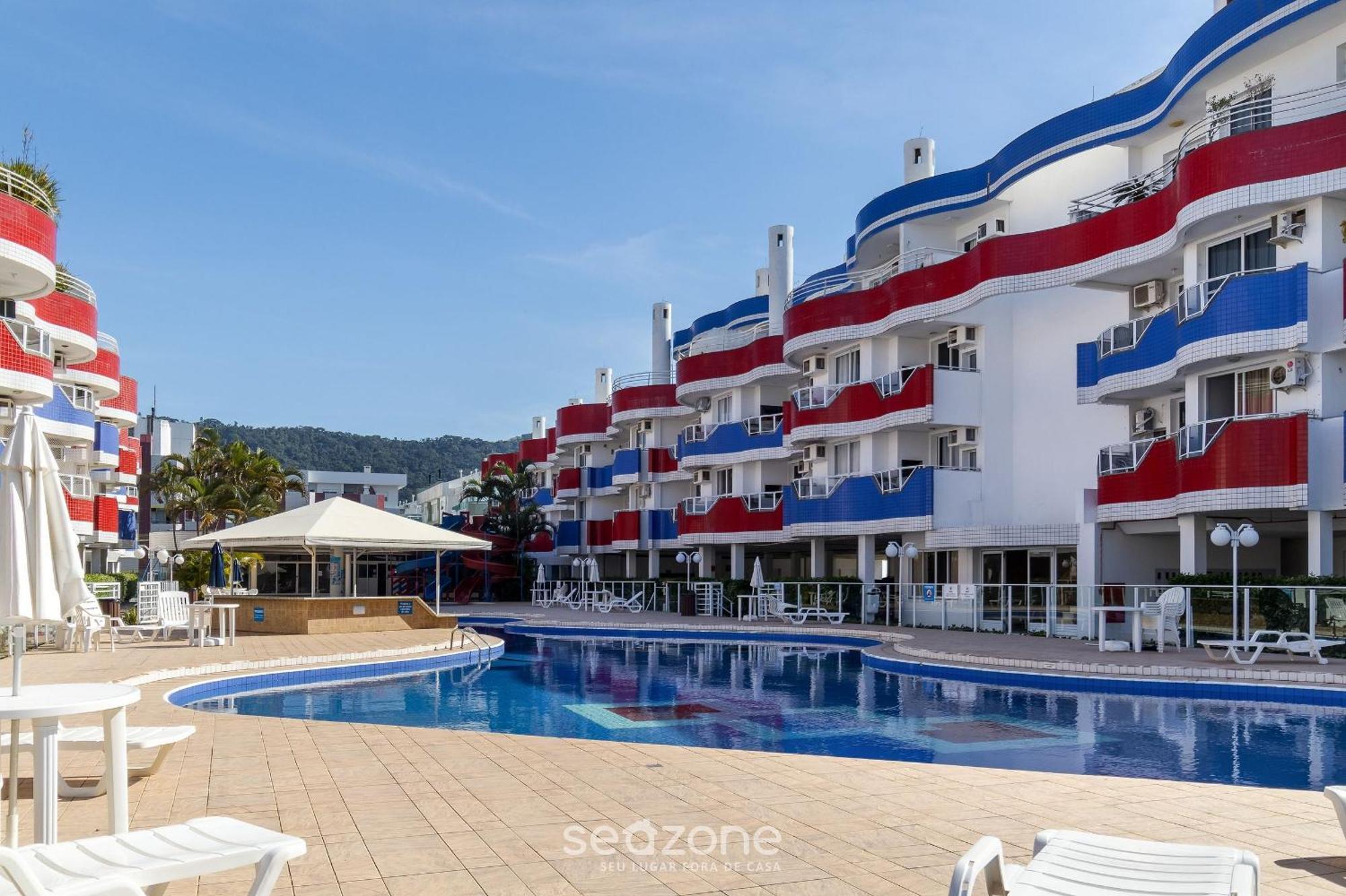 Apto C/ Varanda Em Condominio Pe Na Areia Iho127 Florianopolis Exterior photo